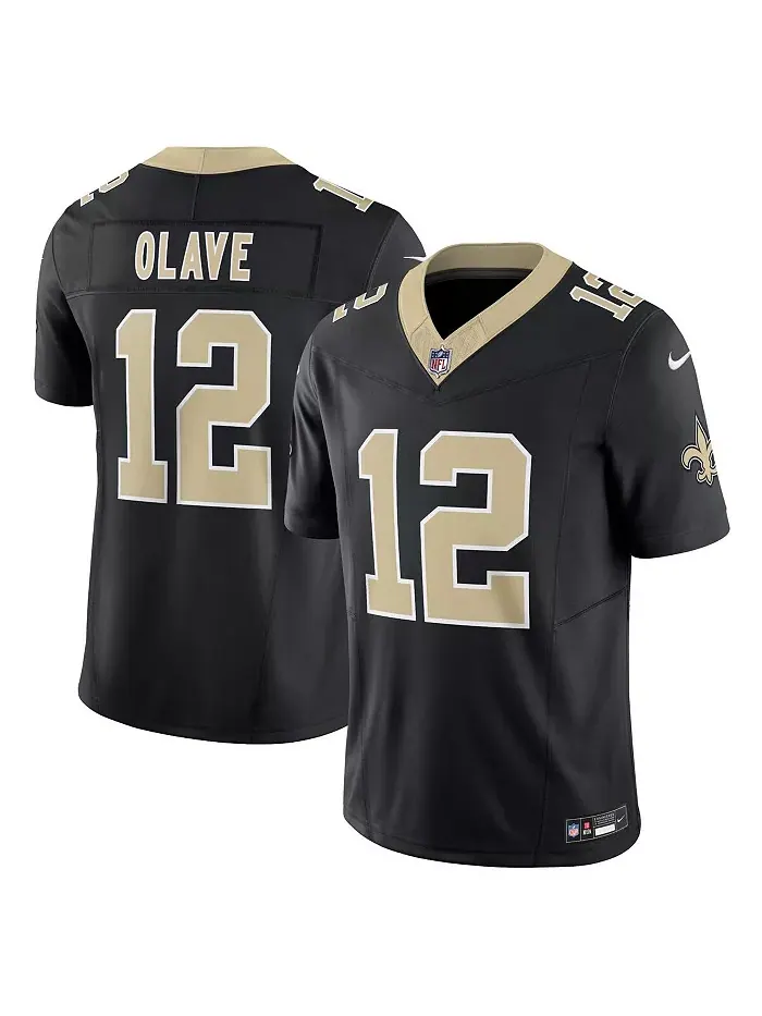 Мужская черная джерси New Orleans Saints Vapor F.U.S.E. Limited Криса Олав Nike — изображение 1 из 3