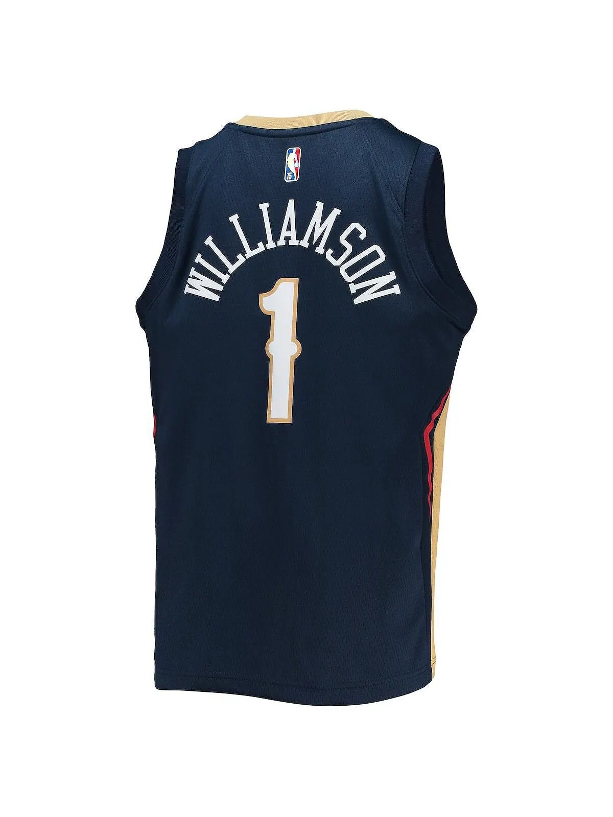 Джерси Big Boys Zion Williamson Navy New Orleans Pelicans 2021/22 Diamond Swingman — Icon Edition — изображение 3 из 3