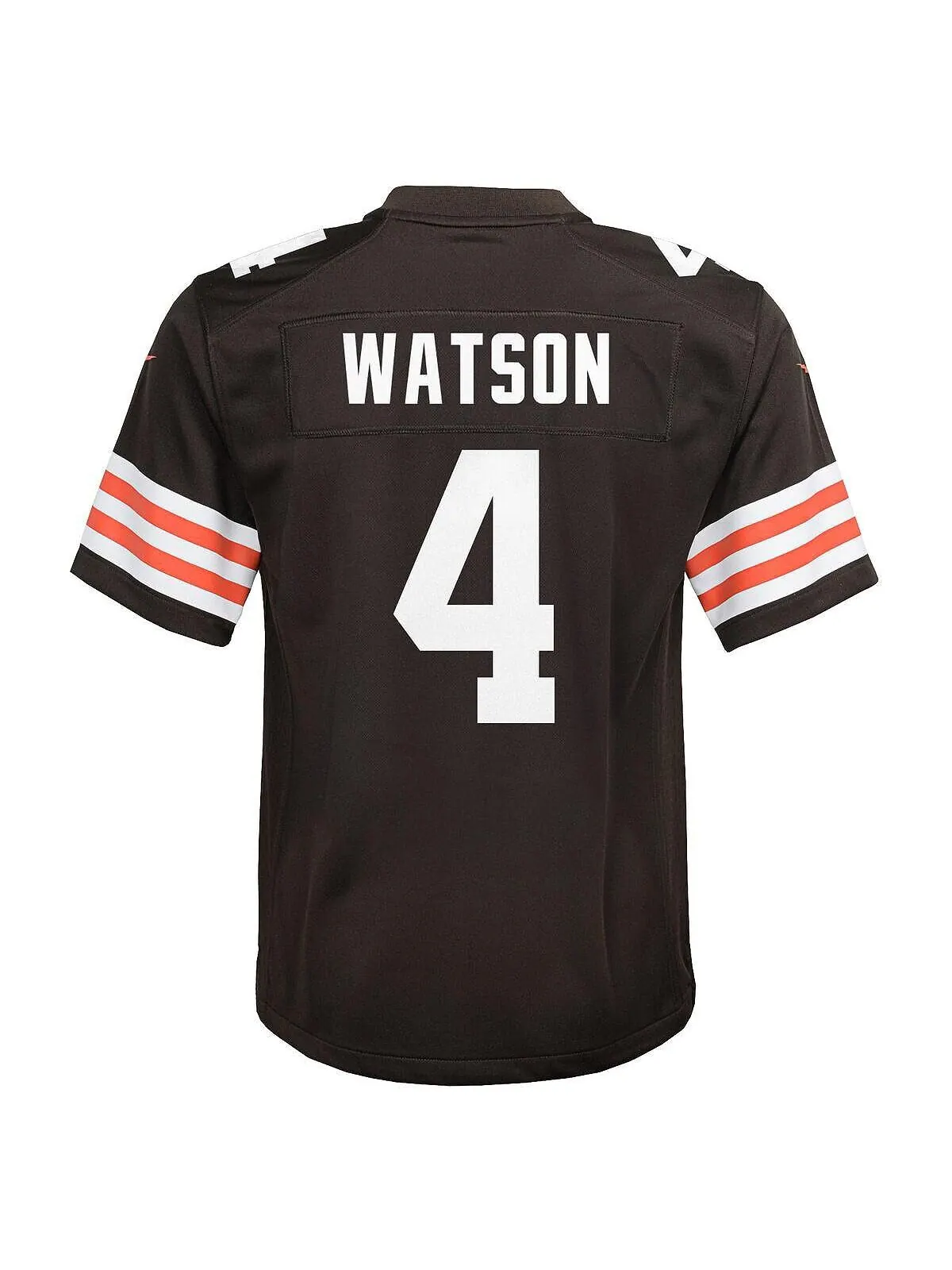 Игровая майка Big Boys Дешона Уотсона Брауна Cleveland Browns Nike — изображение 3 из 3, коричневый
