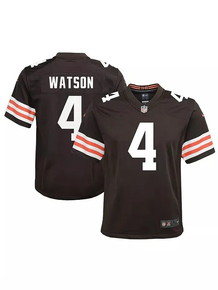 Игровая майка Big Boys Дешона Уотсона Брауна Cleveland Browns Nike — изображение 1 из 3