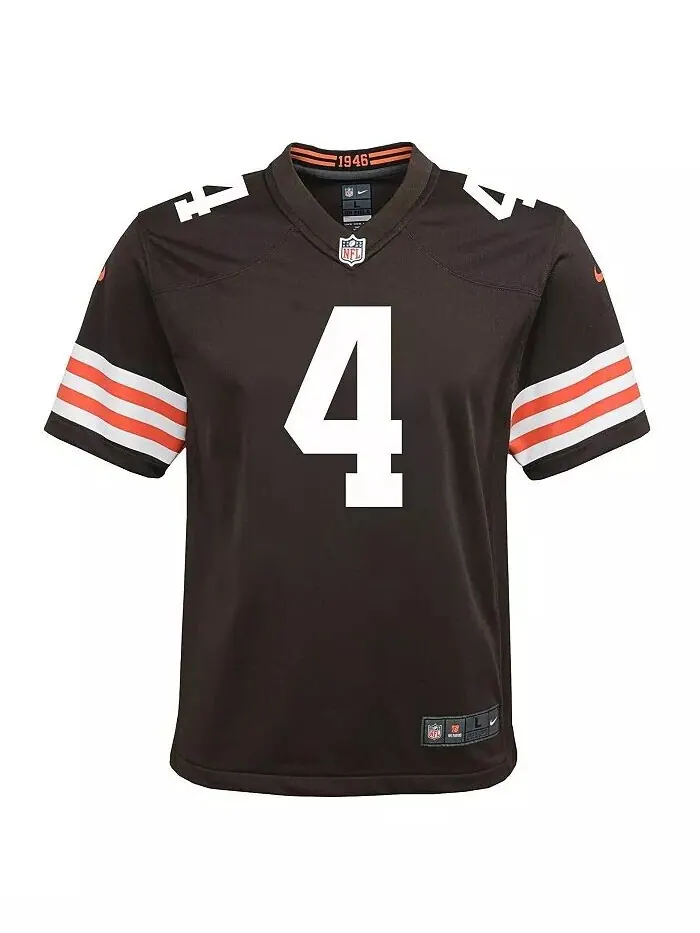 Игровая майка Big Boys Дешона Уотсона Брауна Cleveland Browns Nike — изображение 2 из 3
