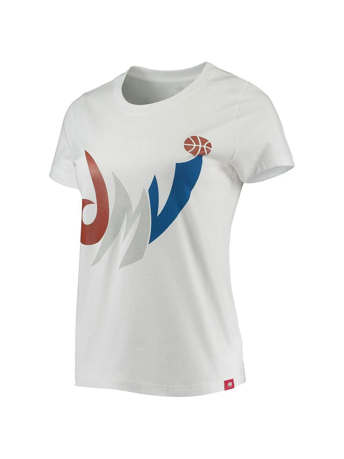 Женская белая футболка Washington Wizards Cabo Sportiqe — изображение 2 из 3, белый