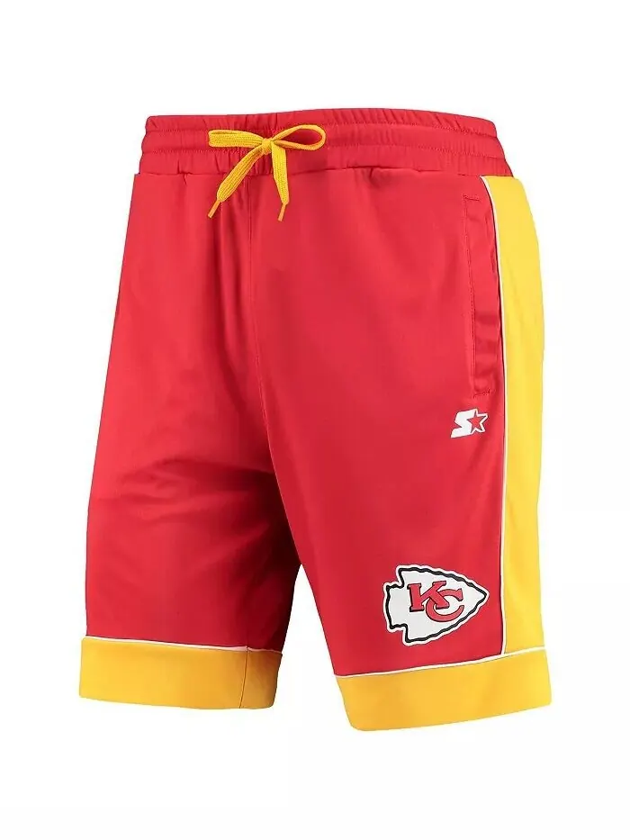 Мужские шорты красного и золотого цвета, любимые фанатами Kansas City Chiefs Starter — изображение 2 из 2