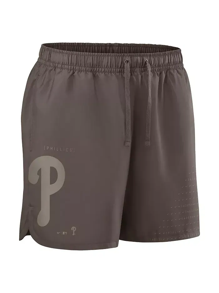 Мужские шорты Philadelphia Phillies Statement светло-коричневые Nike — изображение 3 из 3
