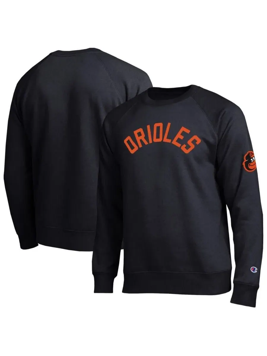 Мужская черная толстовка Baltimore Orioles All-Star Champion — изображение 1 из 3, черный
