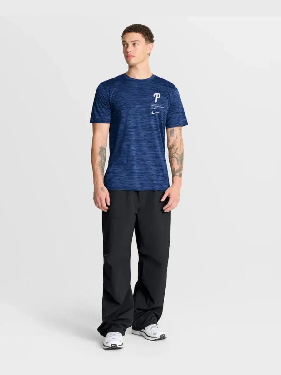 Мужская футболка Royal Philadelphia Phillies Velocity Dri-FIT Nike — изображение 3 из 5, королевский