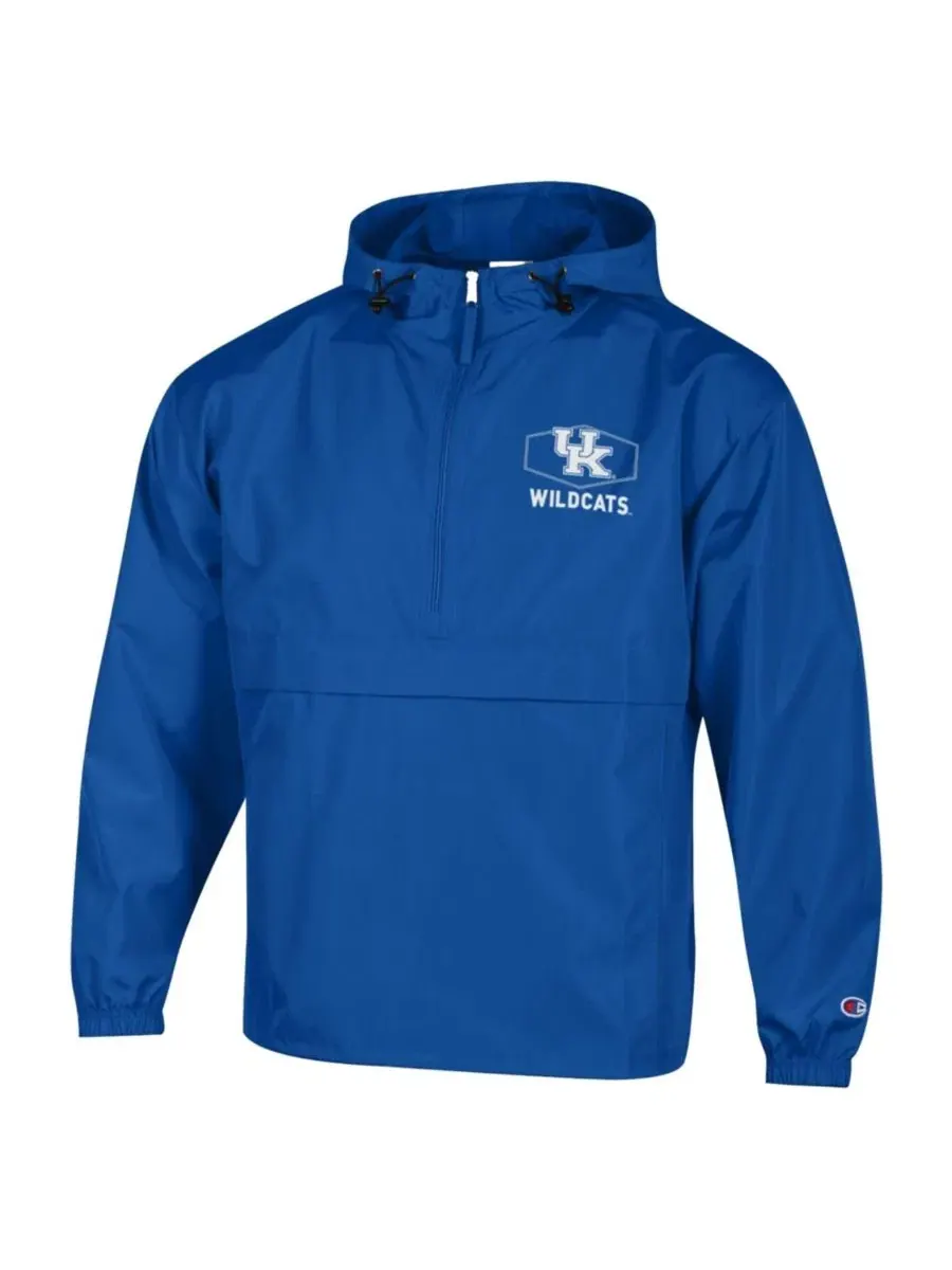 Куртка с капюшоном и молнией до середины Champion Kentucky Wildcats — изображение 2 из 3, королевский
