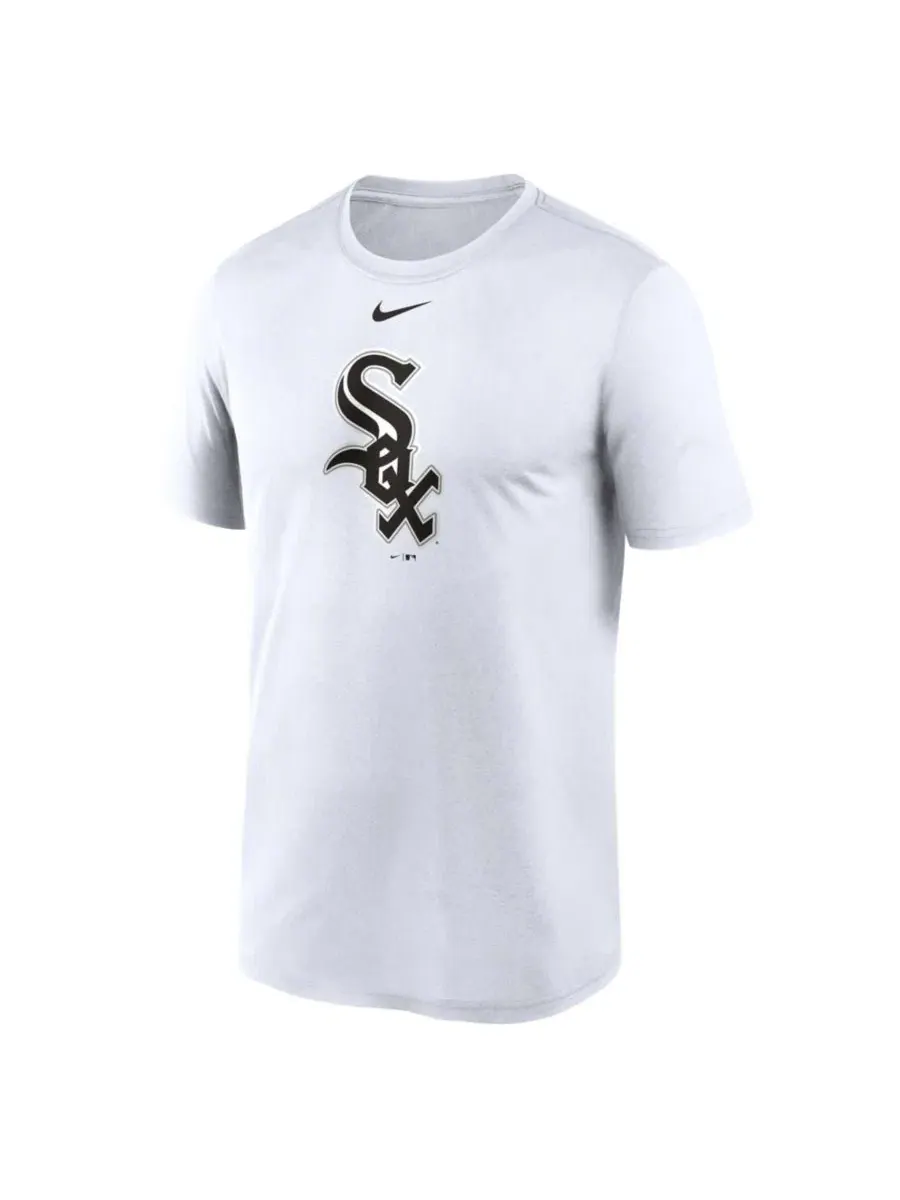 Футболка с коротким рукавом и принтом Chicago White Sox New Legend Dri-FIT Nike — изображение 3 из 4, белый