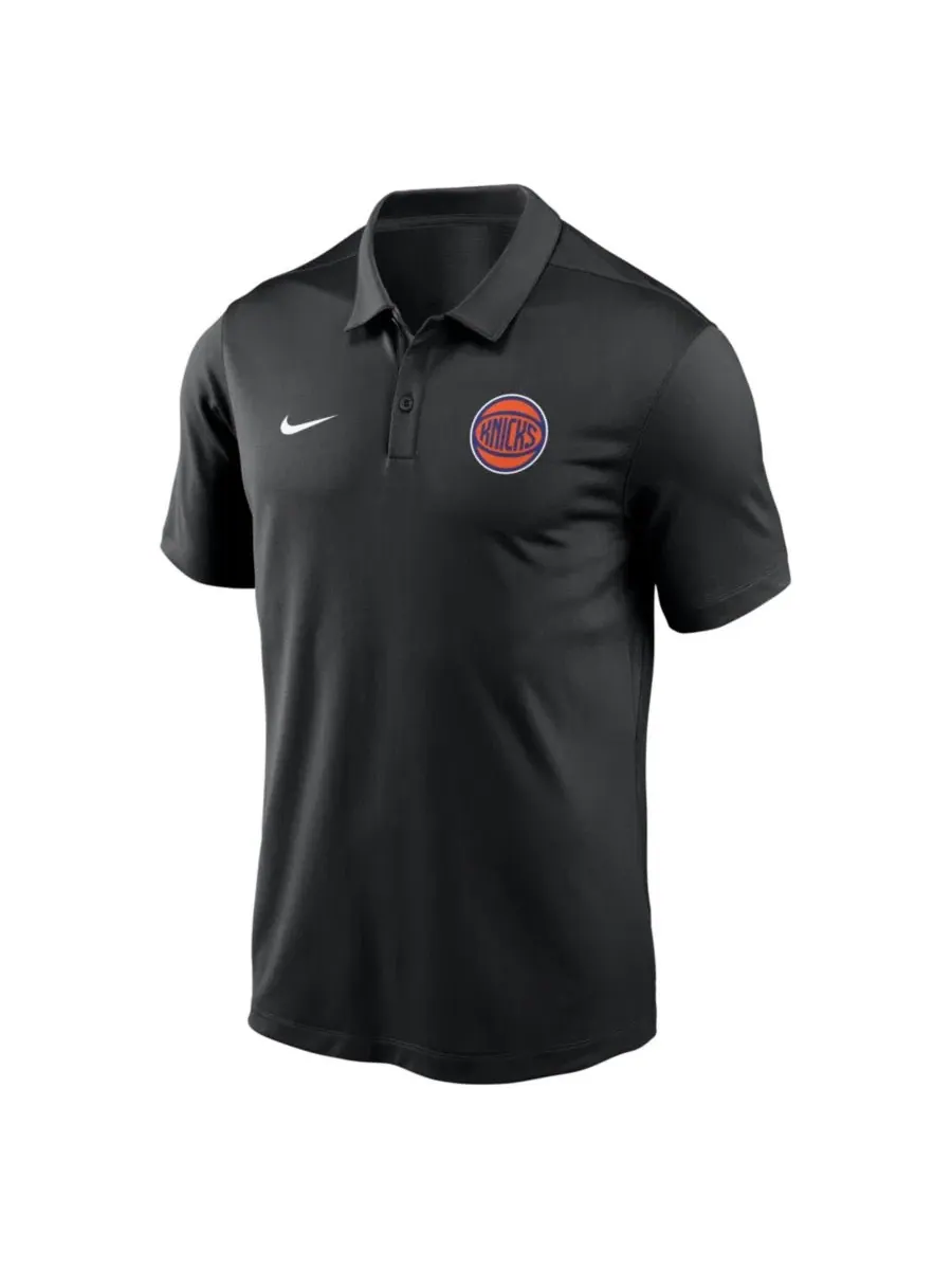 Поло Nike Dri-FIT Victory с принтом New York Knicks — изображение 1 из 1, черный