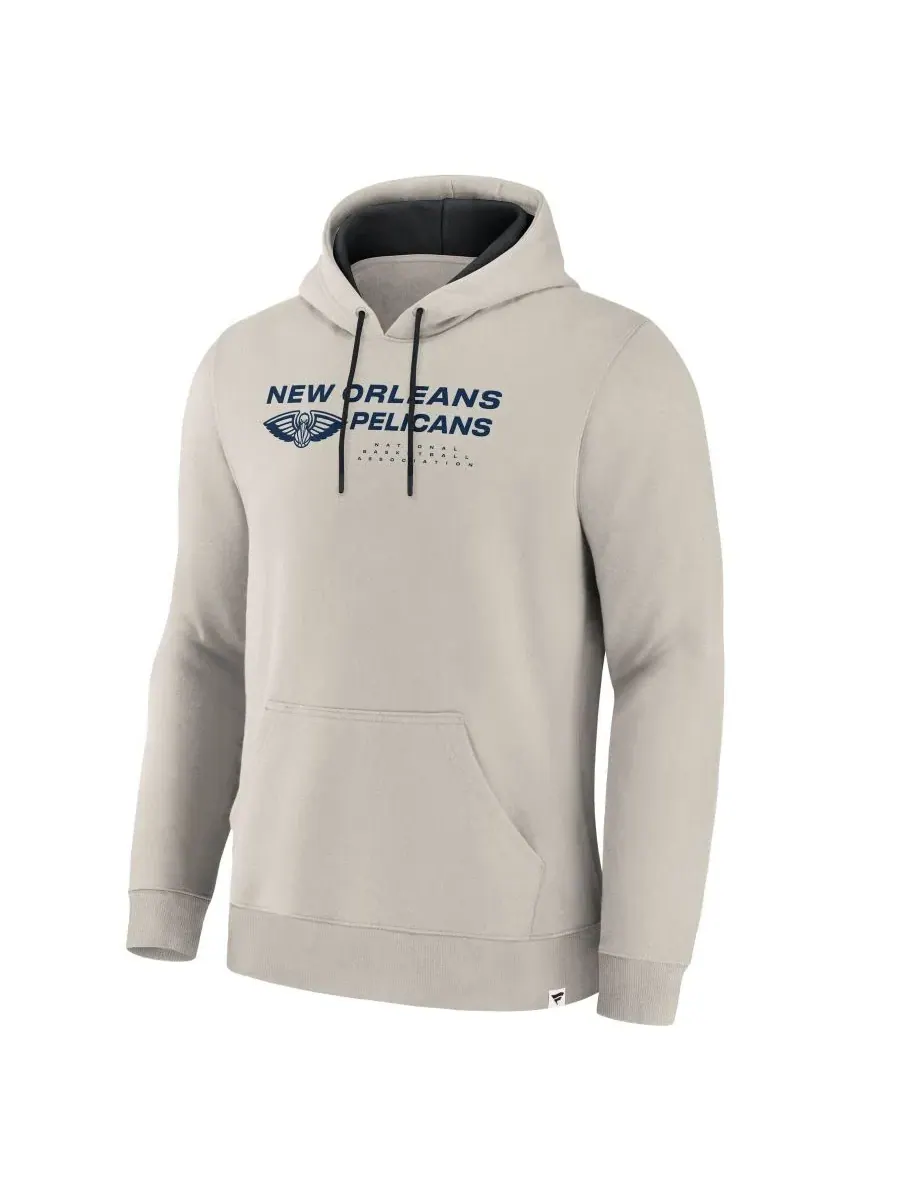 Толстовка с капюшоном New Orleans Pelicans Crossover Collection Blocked Shot Premium Pullover — изображение 2 из 5