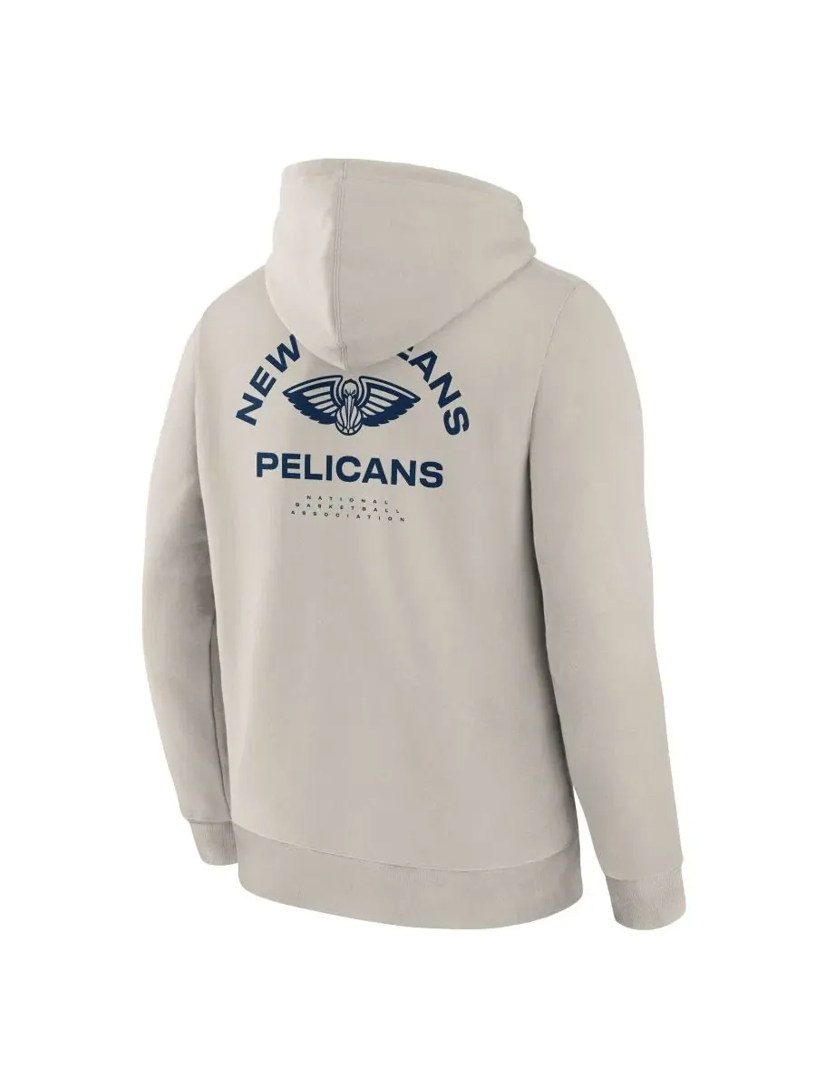 Толстовка с капюшоном New Orleans Pelicans Crossover Collection Blocked Shot Premium Pullover — изображение 3 из 5