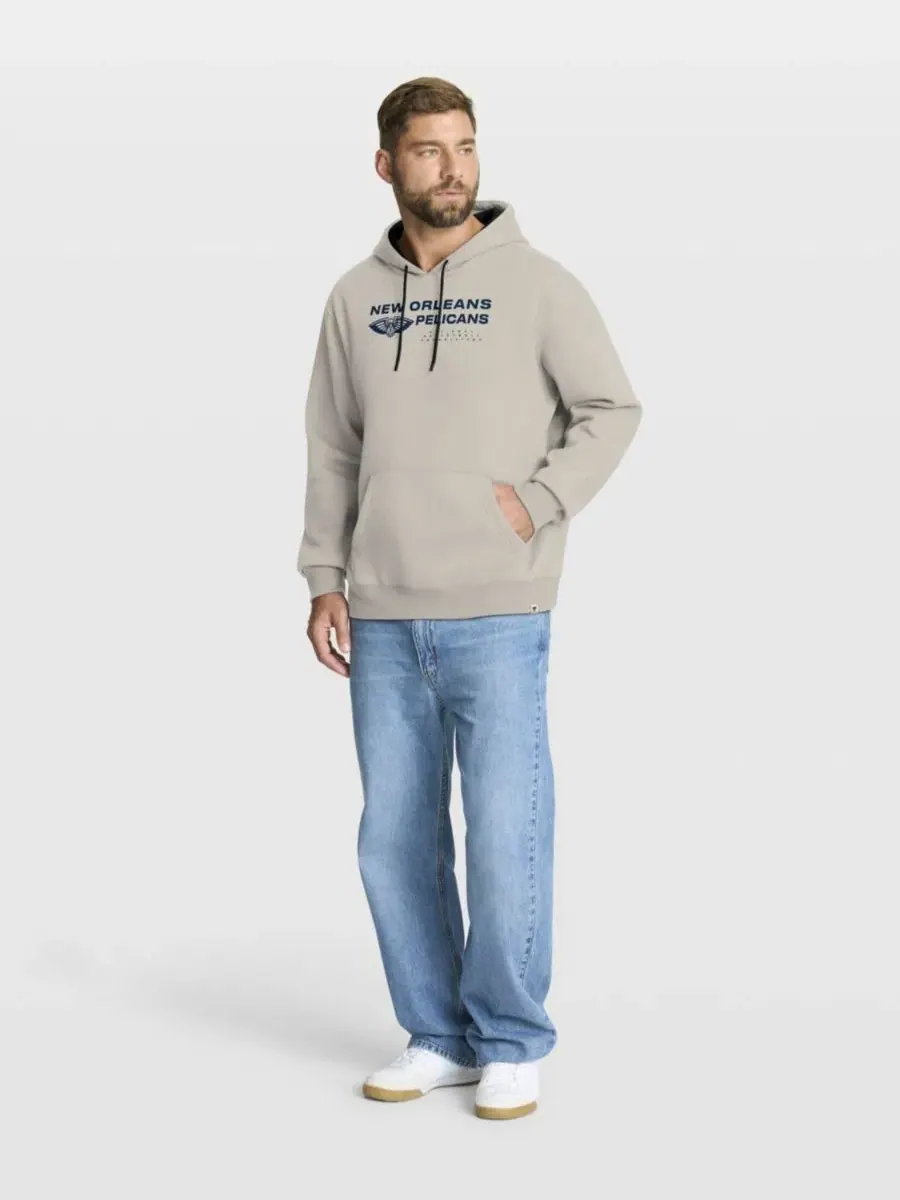 Толстовка с капюшоном New Orleans Pelicans Crossover Collection Blocked Shot Premium Pullover — изображение 5 из 5
