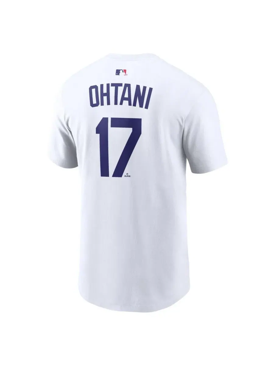 Футболка с именем и номером Shohei Ohtani Nike — изображение 3 из 3, белый