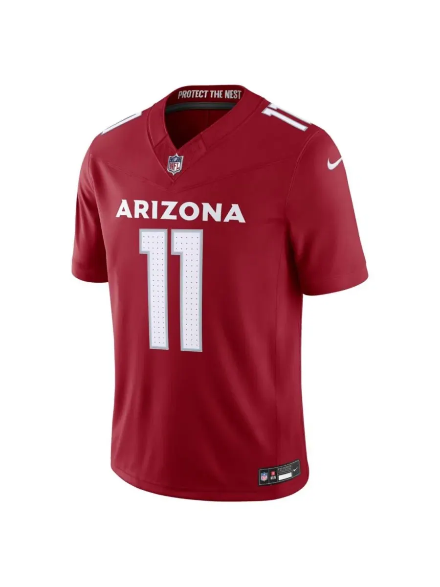 Мужская футболка Nike с длинным рукавом Larry Fitzgerald — изображение 2 из 3, красный