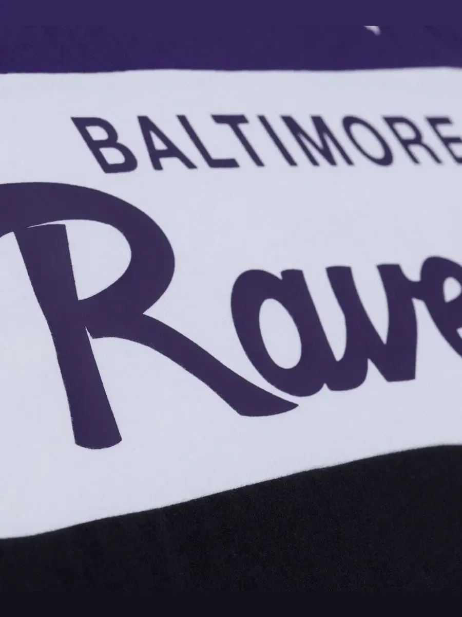 Мужской топ-безрукавка Baltimore Ravens с принтом Mitchell & Ness — изображение 3 из 5, черный фиолетовый
