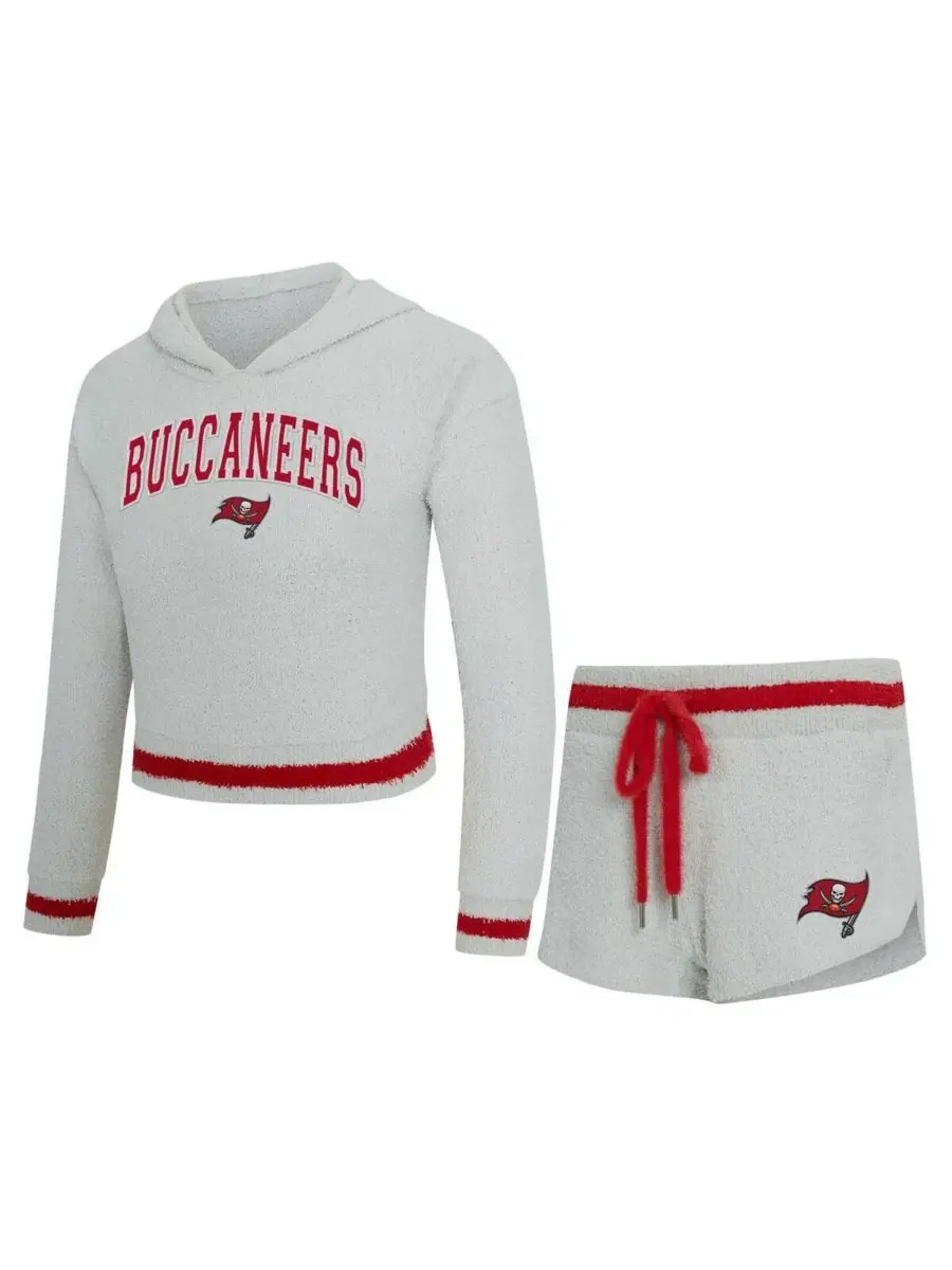 Concepts Sport Женский комплект из двух предметов: серая толстовка с длинными рукавами Whitley с — изображение 1 из 3