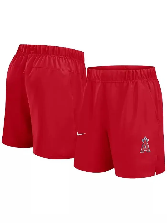 Мужские красные шорты Los Angeles Angels Woven Victory Performance Nike — изображение 1 из 3