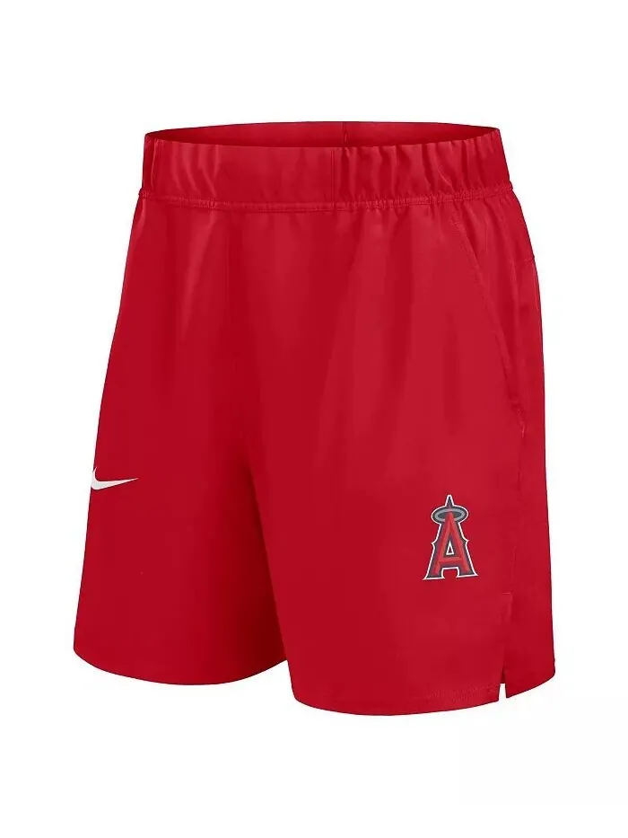 Мужские красные шорты Los Angeles Angels Woven Victory Performance Nike — изображение 3 из 3