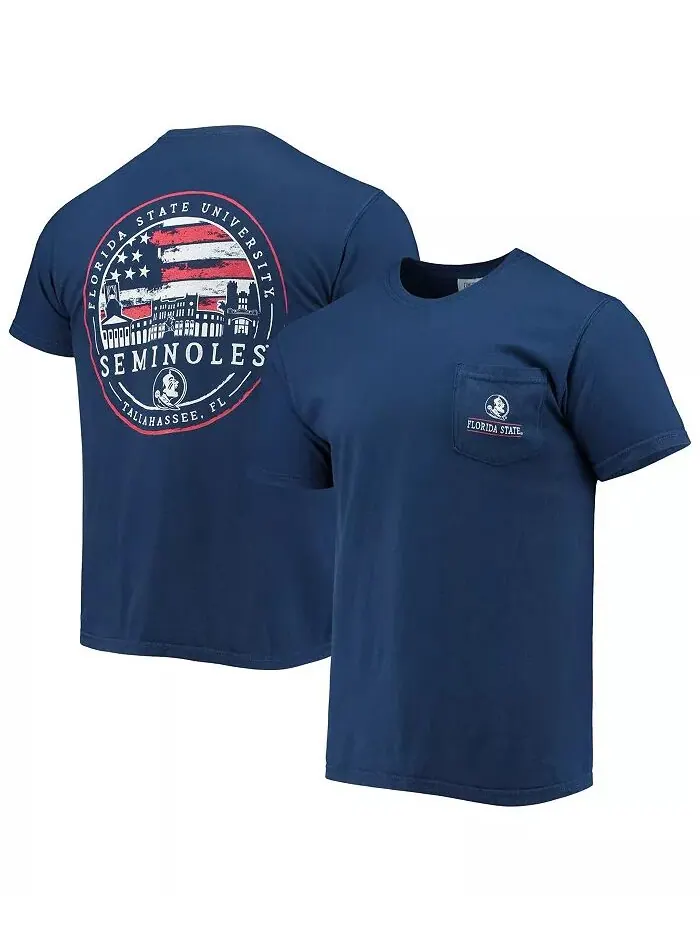Футболка мужская Navy Florida State Seminoles Campus Americana Image One — изображение 1 из 3