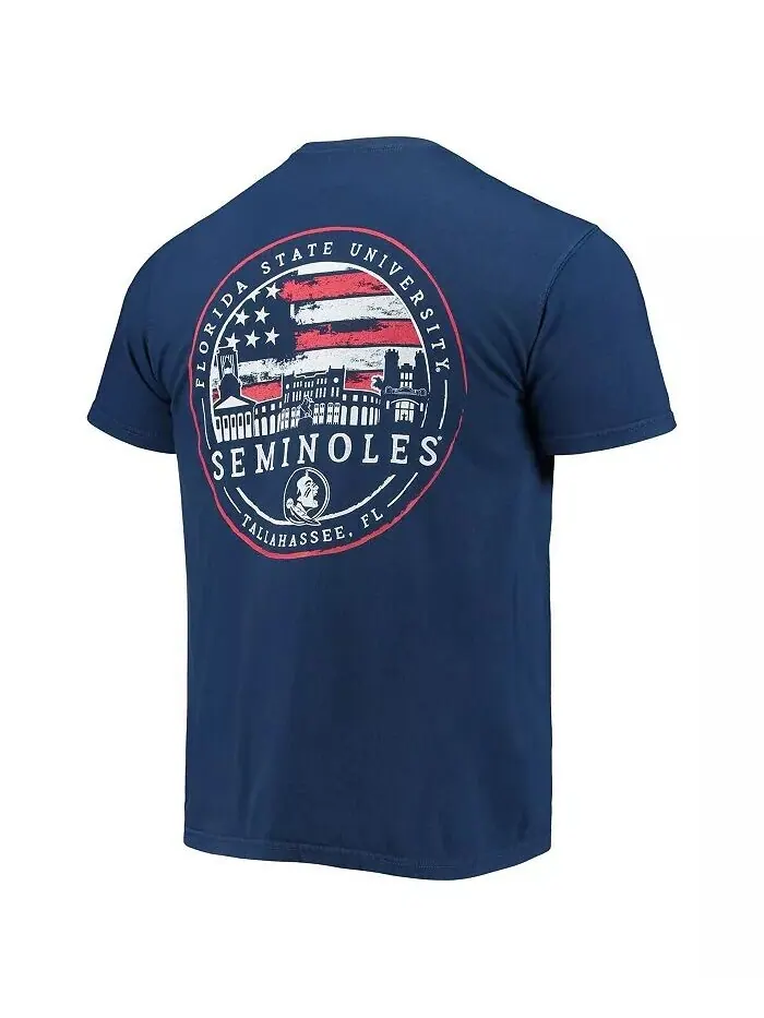 Футболка мужская Navy Florida State Seminoles Campus Americana Image One — изображение 2 из 3