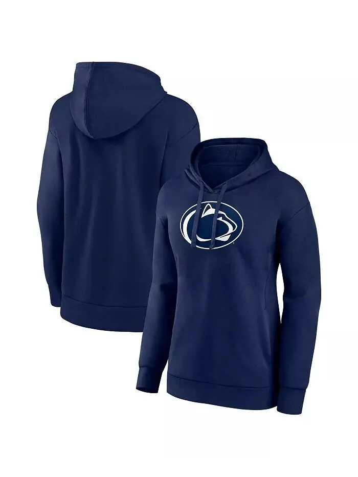 Женский темно-синий пуловер с капюшоном Penn State Nittany Lions Evergreen Fanatics — изображение 1 из 3