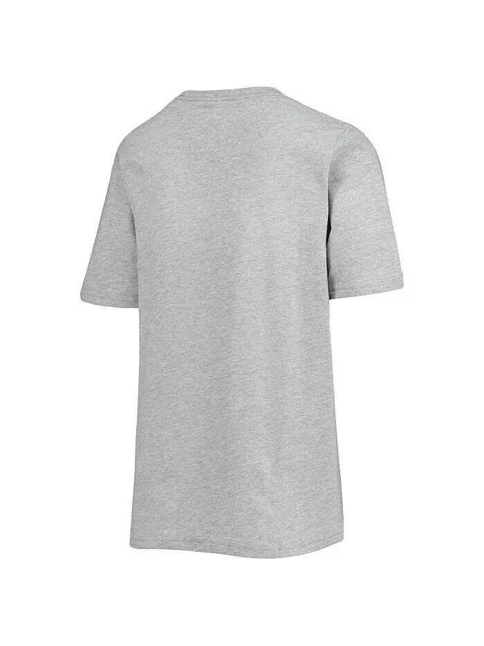 Футболка Big Boys Alonzo Mourning Heathered Grey Miami Heat Hardwood Classics King of the Court — изображение 3 из 3