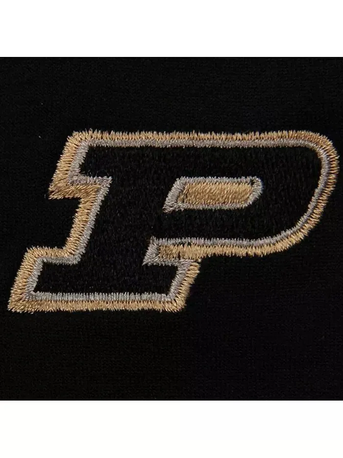 Женские черные леггинсы Purdue Boilermakers из флиса ZooZatz — изображение 2 из 2