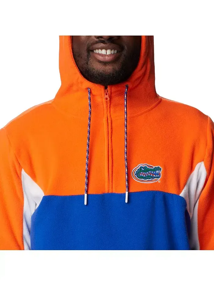 Мужская толстовка с четвертью молнии Royal Florida Gators Lodge Columbia — изображение 3 из 3
