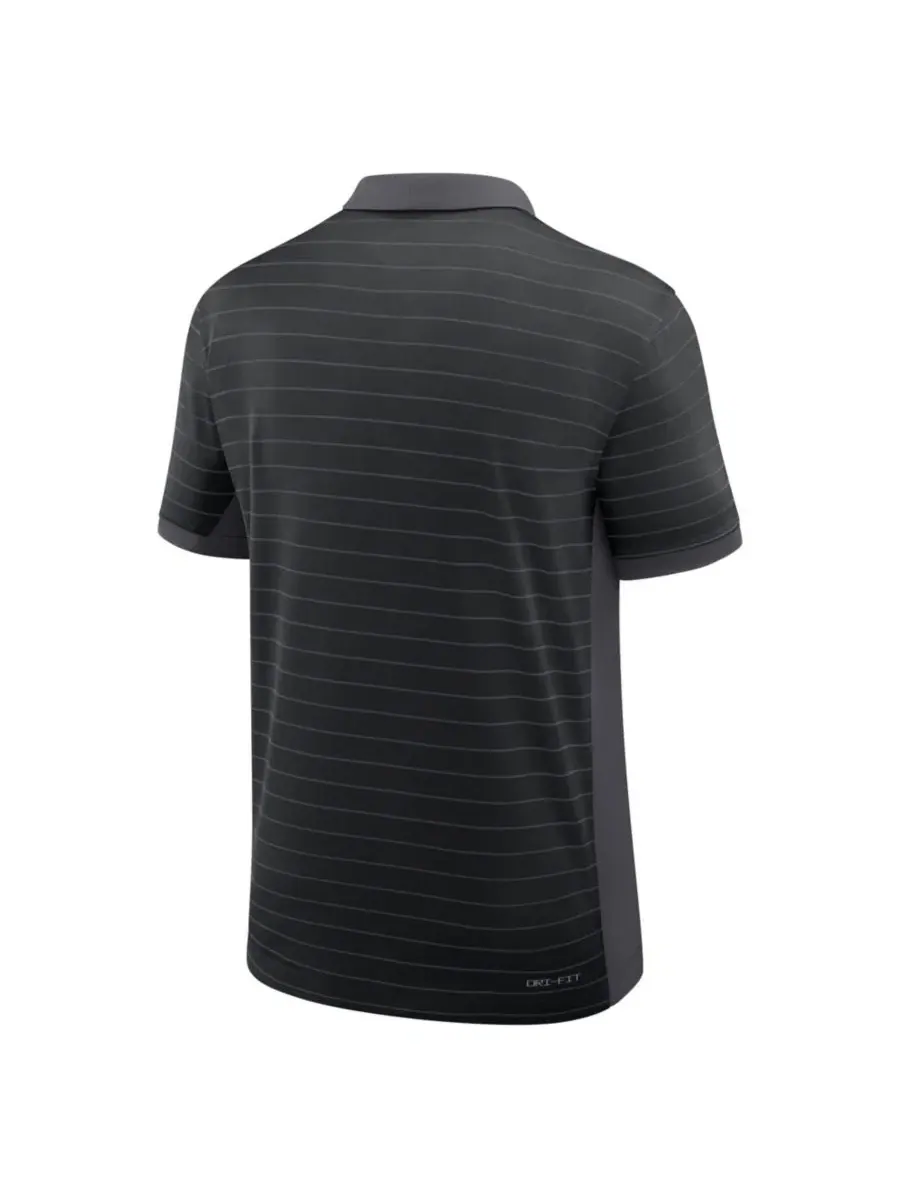 Поло Nike Stanford Cardinal с полосами Victory Stripe — изображение 3 из 3, черный серый