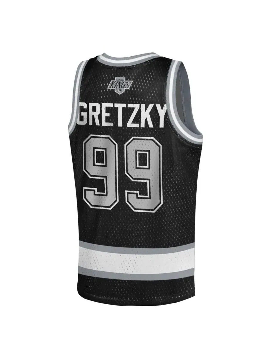 Баскетбольная джерси Wayne Gretzky Maxxed Out Mitchell & Ness — изображение 2 из 3, черный