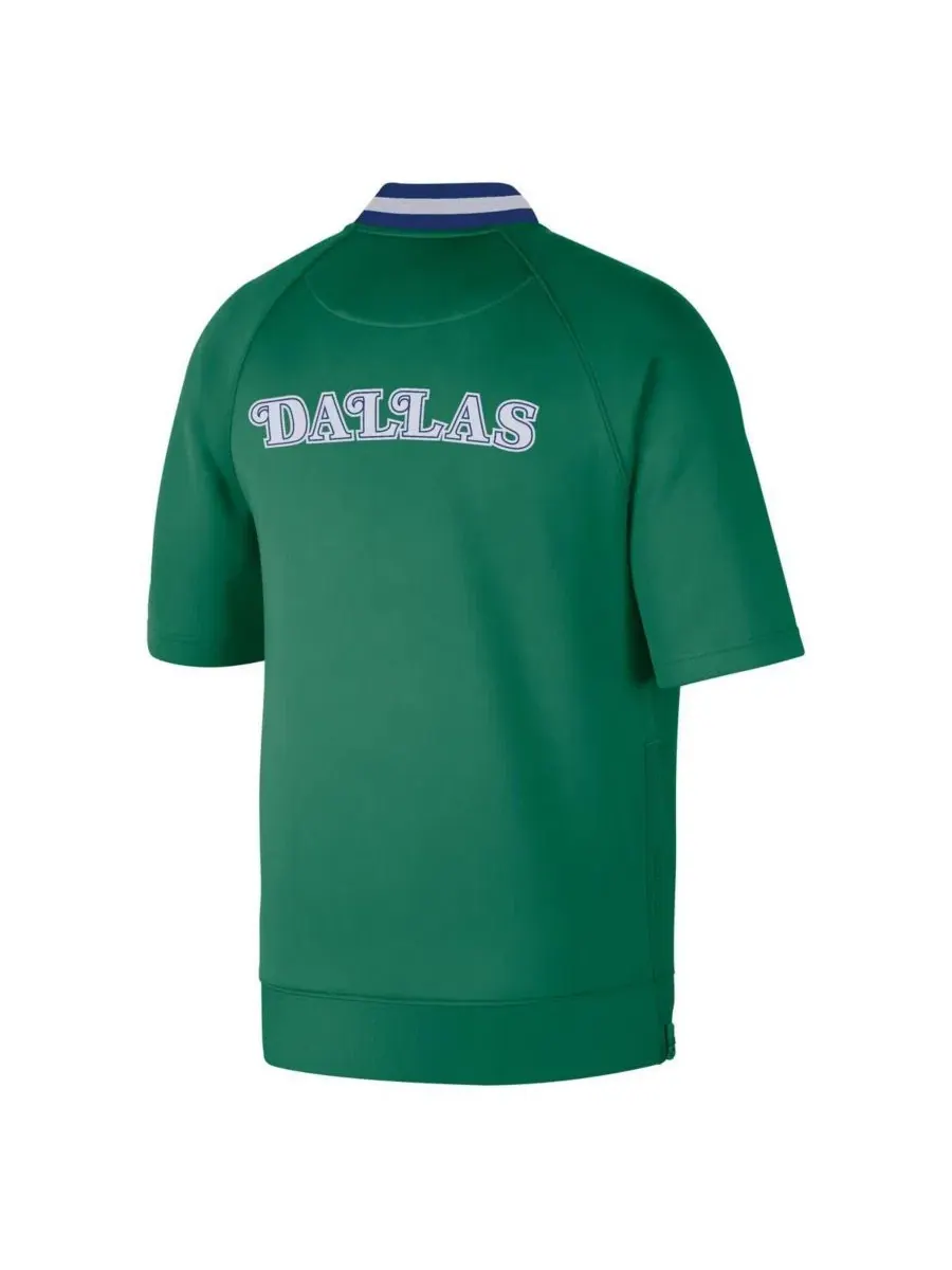 Куртка Nike Dallas Mavericks Classic Edition с принтом — изображение 2 из 3, зеленый