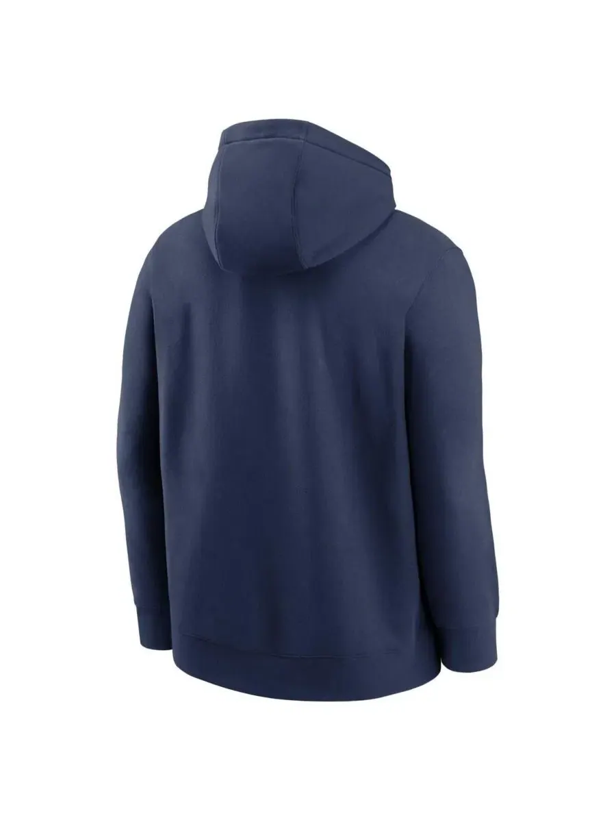 Худи с флисовой подкладкой, с капюшоном, Dri-FIT Nike — изображение 3 из 3, темно-синий