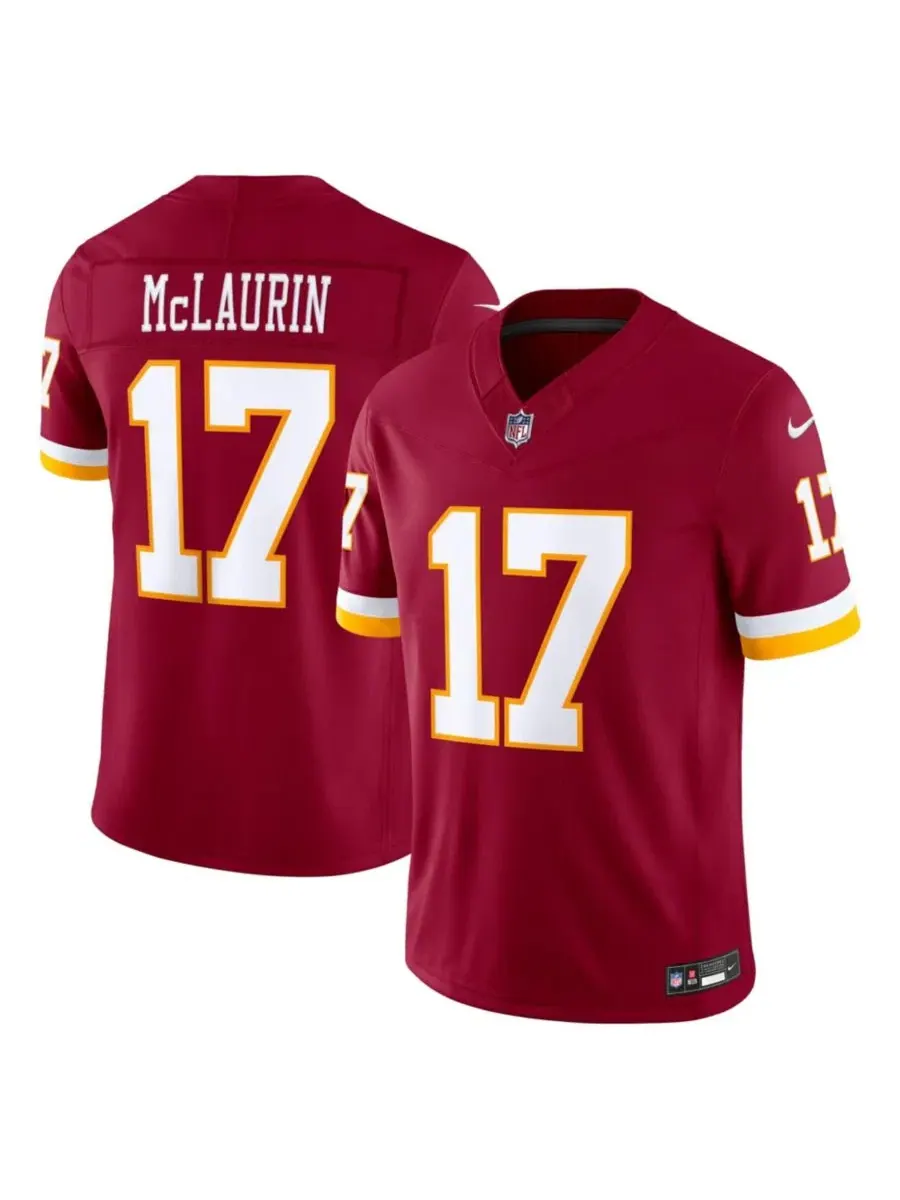 Футболка Nike Terry McLaurin Vapor F.U.S.E. Limited — изображение 1 из 5, бордовый