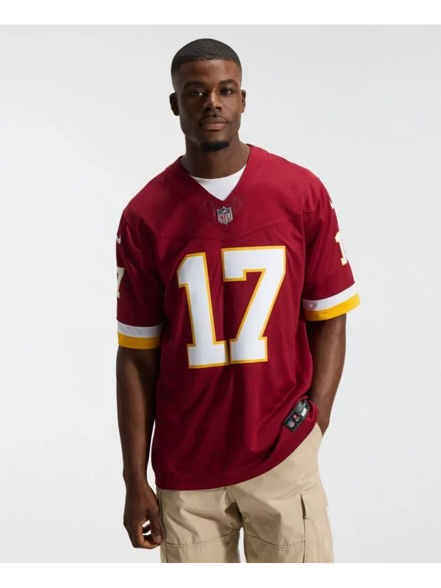 Футболка Nike Terry McLaurin Vapor F.U.S.E. Limited — изображение 2 из 5, бордовый