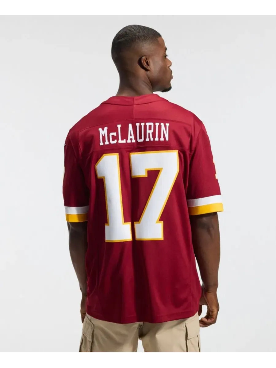 Футболка Nike Terry McLaurin Vapor F.U.S.E. Limited — изображение 4 из 5, бордовый