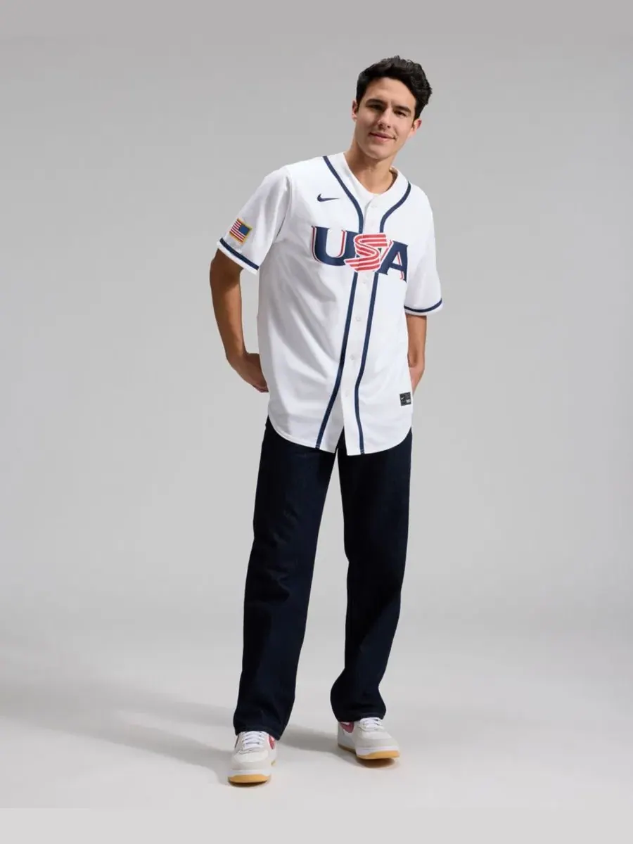 Джерси Nike Aaron Judge White USA Baseball 2026 World Baseball Classic Stadium — изображение 4 из 4, белый