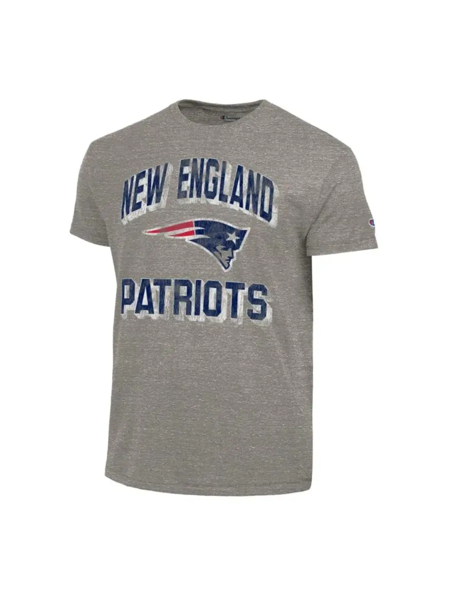 Футболка с принтом New England Patriots Champion — изображение 2 из 3, темно-серый