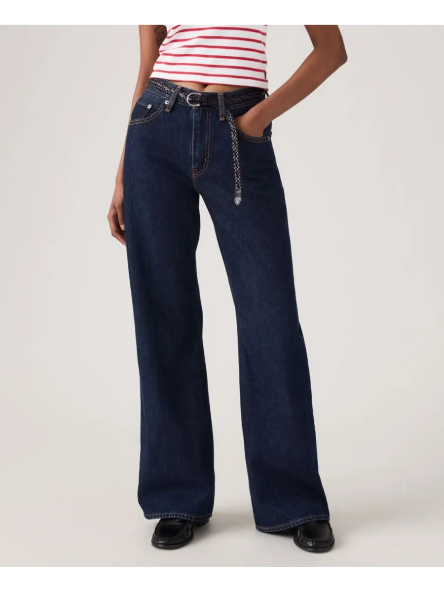 Женские джинсы средней посадки с расклешенными штанинами (Middy Loose Mid Rise Bootcut Jeans) — изображение 4 из 5