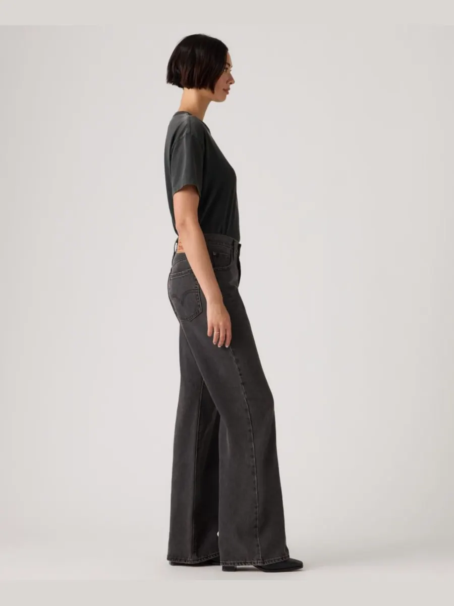 Женские джинсы средней посадки с расклешенными штанинами (Middy Loose Mid Rise Bootcut Jeans) — изображение 3 из 5