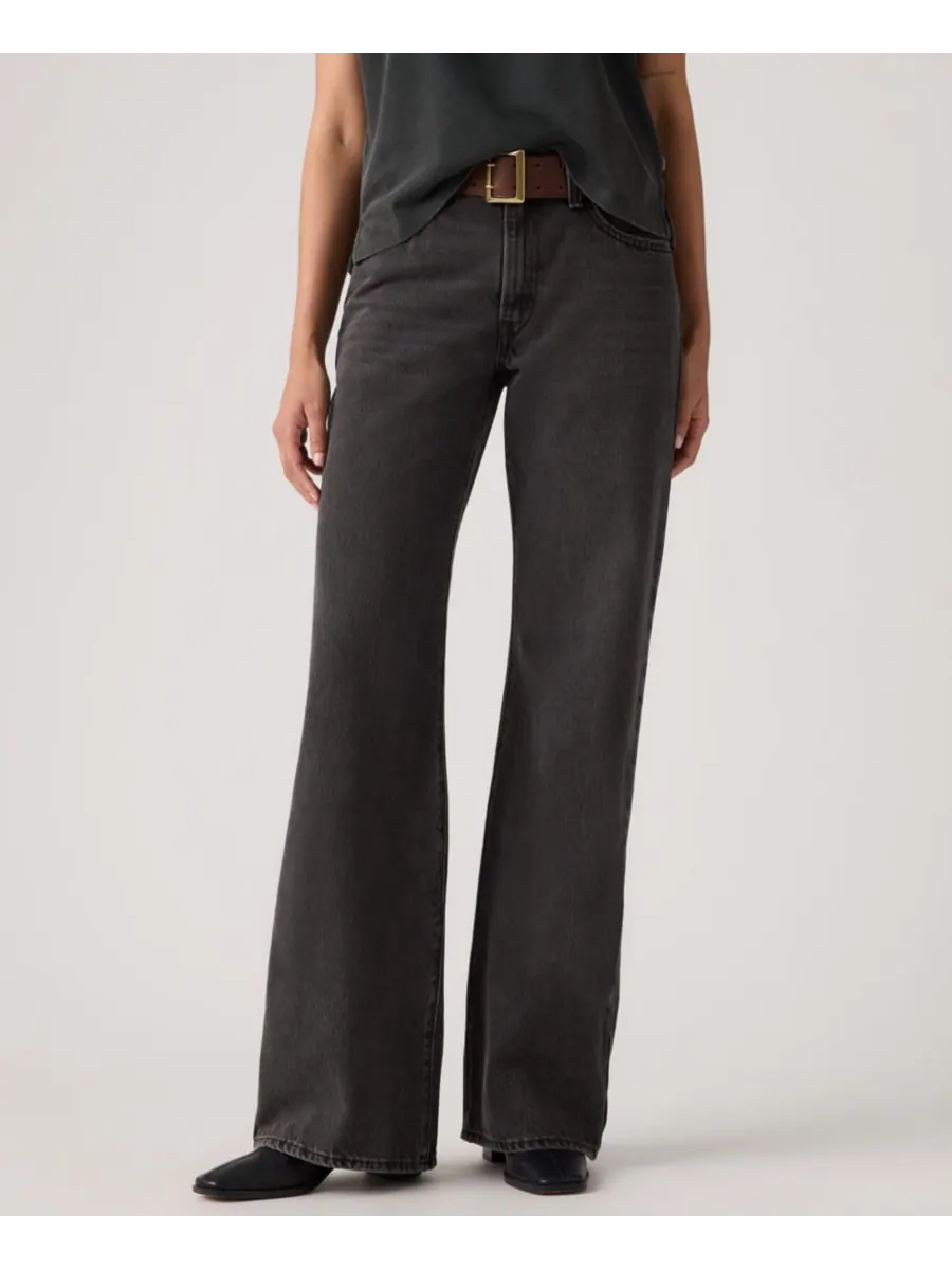Женские джинсы средней посадки с расклешенными штанинами (Middy Loose Mid Rise Bootcut Jeans) — изображение 4 из 5