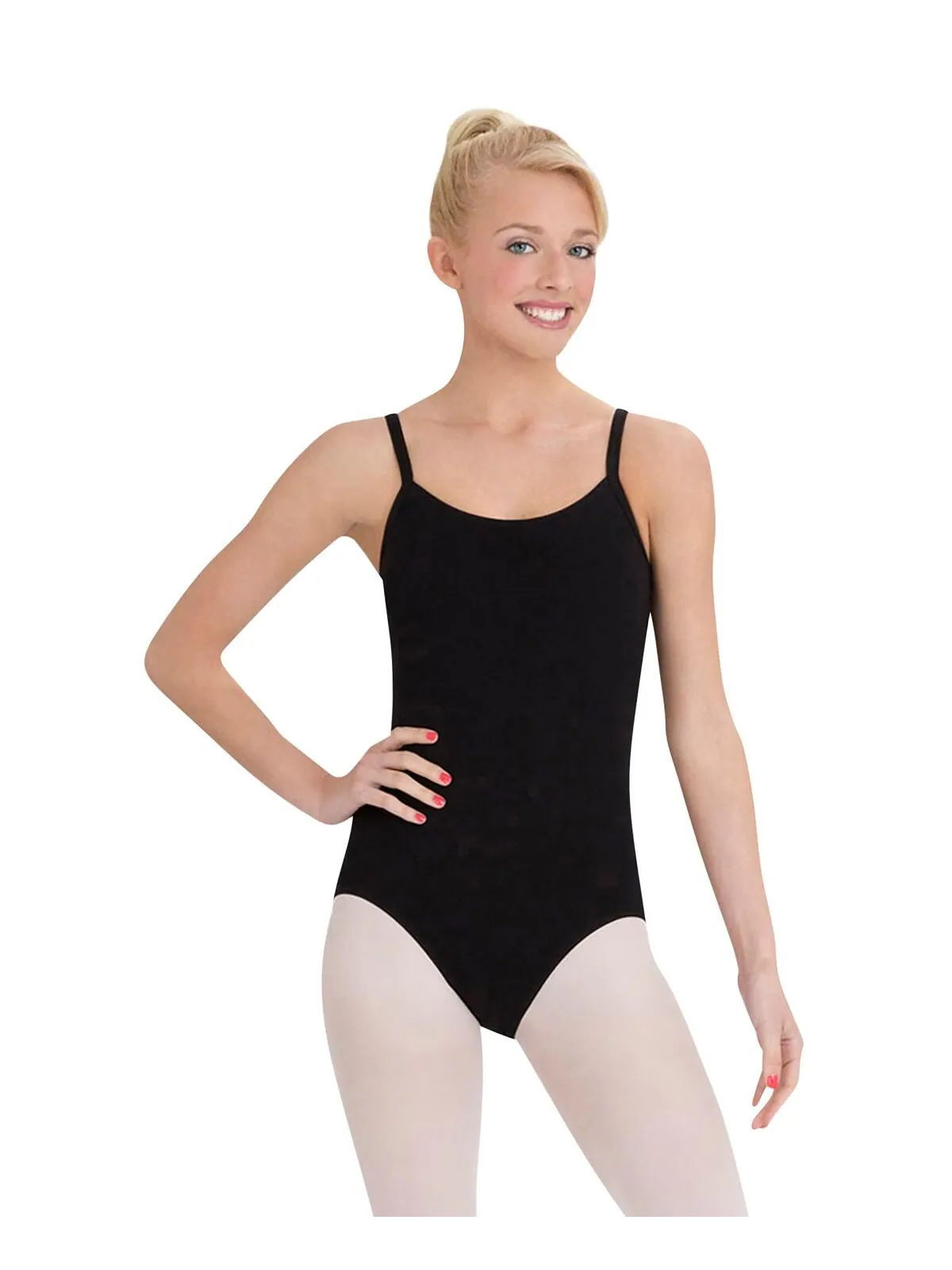 Камзол купальник с братеком Capezio — изображение 1 из 2, черный