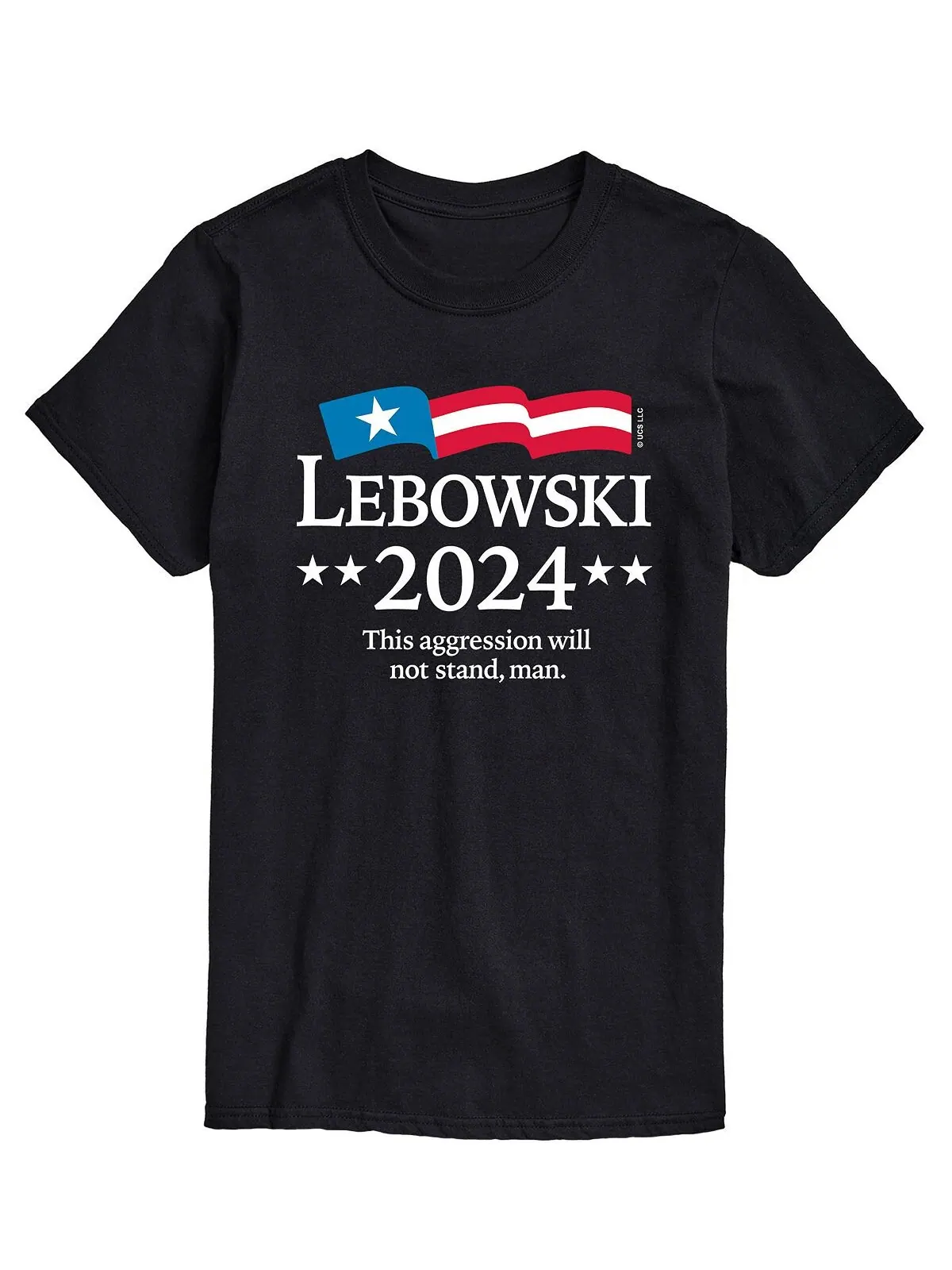 Мужская футболка the big lebowski lebowski 2024 AIRWAVES — изображение 1 из 2, черный