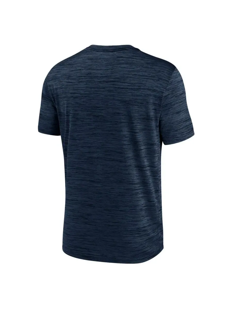 Nike Мужская темно-синяя футболка Tennessee Titans Blitz Velocity Modern Performance — изображение 3 из 3, темно-синий