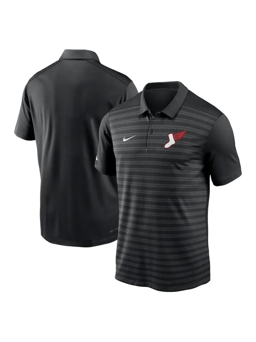 Nike Мужская черная поло-рубашка Chicago White Sox 2025 City Connect Authentic Collection Victory — изображение 1 из 3
