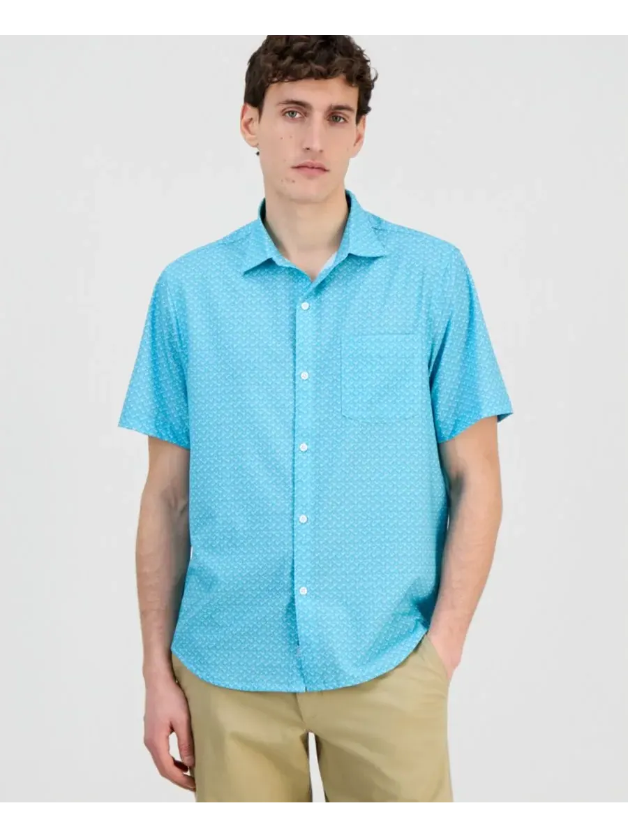 Мужская футболка с коротким рукавом Bahama Coast Teeny Martini Tommy Bahama, Lt Island Breeze — изображение 1 из 4