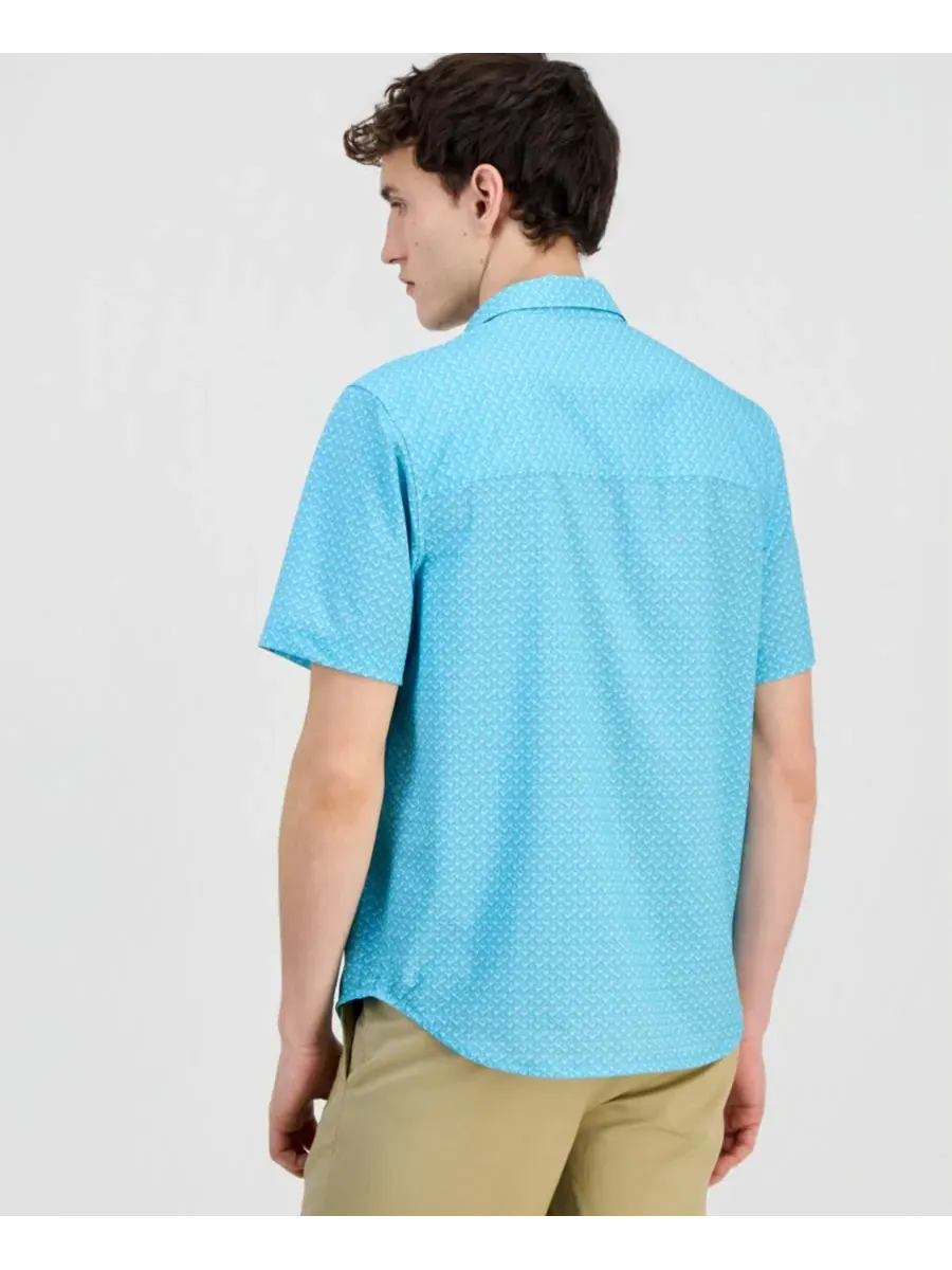 Мужская футболка с коротким рукавом Bahama Coast Teeny Martini Tommy Bahama, Lt Island Breeze — изображение 4 из 4