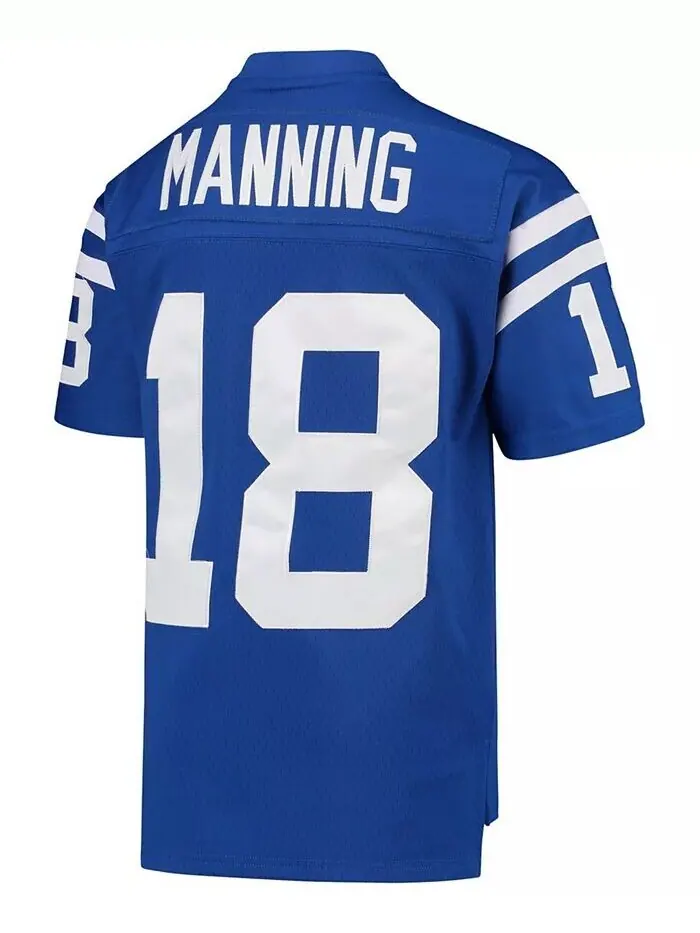 Джерси для больших мальчиков и девочек Пейтона Мэннинга Royal Indianapolis Colts 1998 года Legacy — изображение 2 из 3