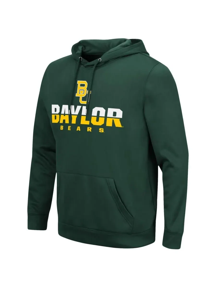 Colosseum Мужская зеленая толстовка с капюшоном Baylor Bears Lantern — изображение 3 из 3, зеленый