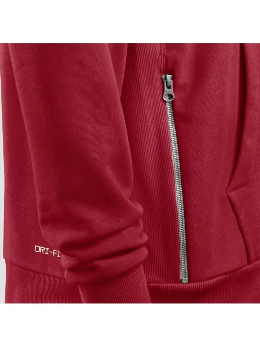 Мужская толстовка с капюшоном Cardinal Arizona Cardinals Sideline Initial Home Performance Nike — изображение 5 из 5, красный