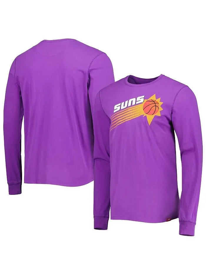 Мужская фиолетовая футболка с длинным рукавом Phoenix Suns Hardwood Classics Mohave Elevated — изображение 1 из 2, фиолетовый